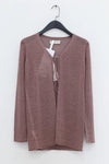 SWAYING/KNIT seamless tie long-sleeved cardigan SW24SS1T70 dirty pink PS77